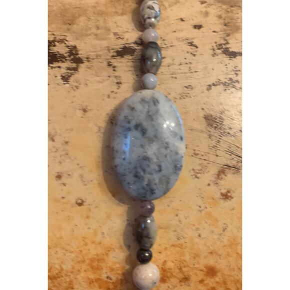 Jay King Sterling Silver and Dendritic Agate Necklace - Picture 6 of 7